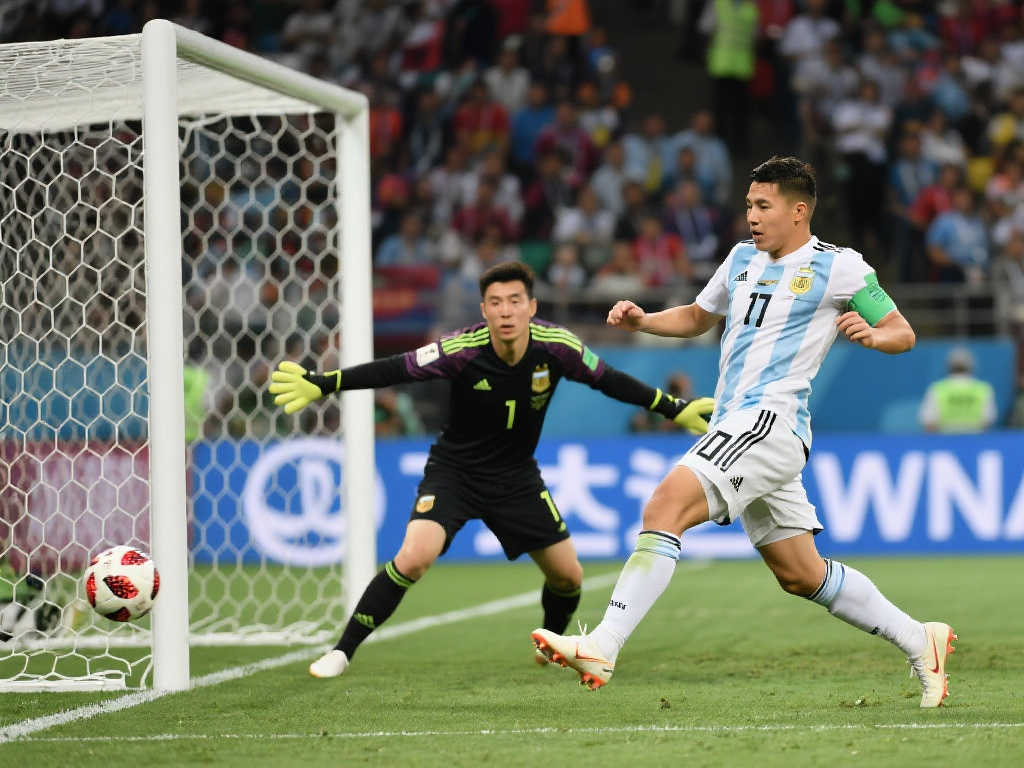 中国队爆冷战胜阿根廷